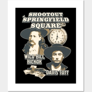 Shootout at Springfield Square Posters and Art